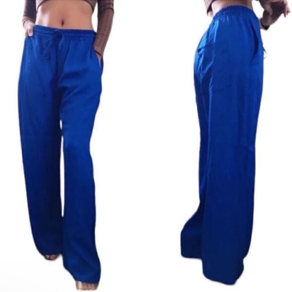 Zara Cobalt Blue Dress Pants(Size Small) - Picture 1 of 10